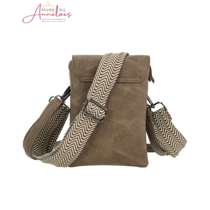 Im Dutch Telefoontasje Cesar studs Taupe